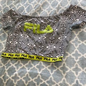 Psychedelic Fila shirt